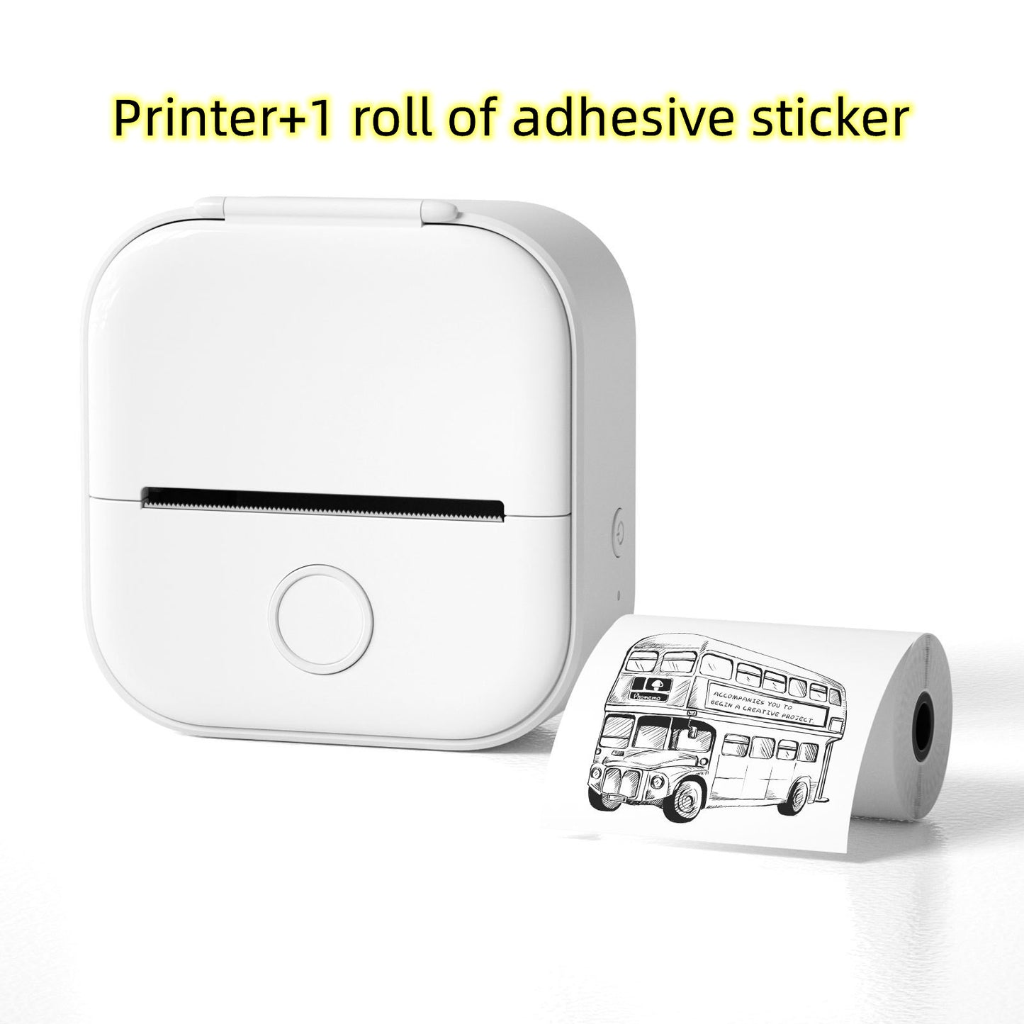 Phomemo T02 Portable Mini Bluetooth Thermal Printer – Inkless Pocket Printer for Photos, Notes & Labels
