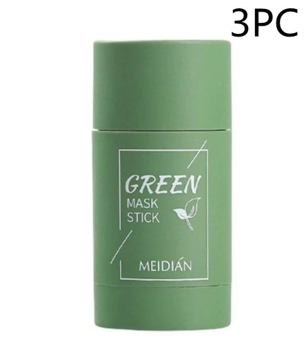 Green Tea Clay Mask Stick – Oil Control, Anti-Acne, Whitening & Seaweed Skin Care