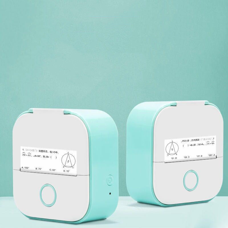 Phomemo T02 Portable Mini Bluetooth Thermal Printer – Inkless Pocket Printer for Photos, Notes & Labels
