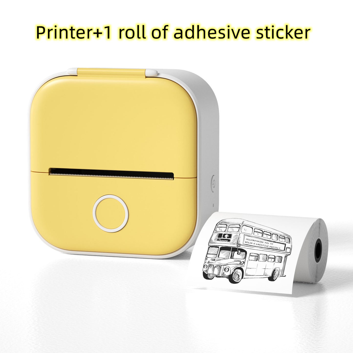 Phomemo T02 Portable Mini Bluetooth Thermal Printer – Inkless Pocket Printer for Photos, Notes & Labels