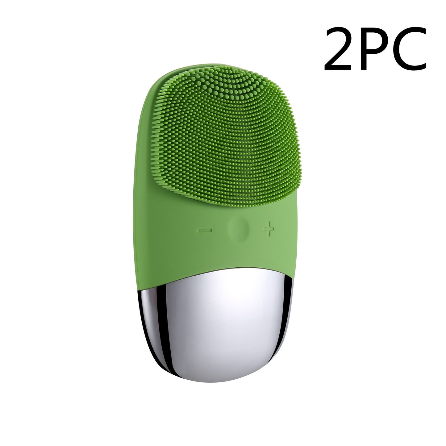 Mini Electric Silicone Face Cleansing Brush – Waterproof Sonic Facial Massager for Deep Pore Cleaning & Radiant Skin
