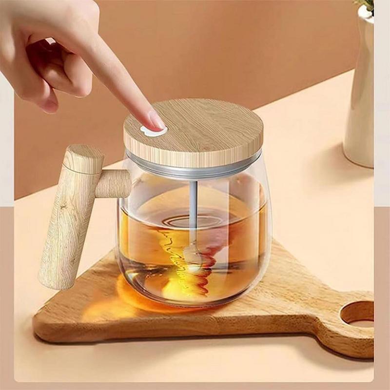 400ml Self-Stirring Coffee Mug – Automatic Mixing Cup for Coffee, Tea & Hot Drinks