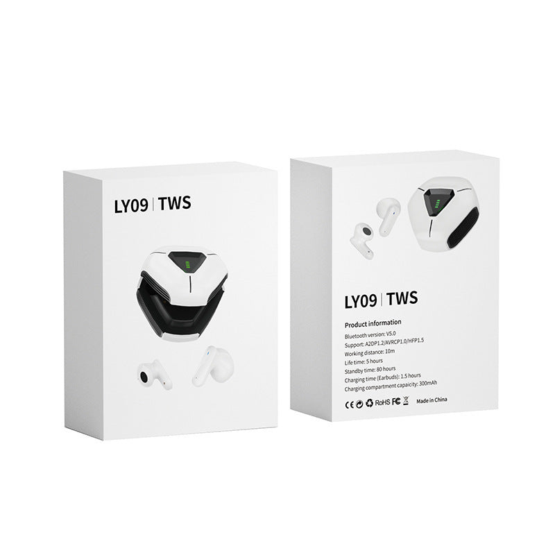 Active Noise Cancelling In-Ear Bluetooth Headset – 20H Playtime, IPX5 Waterproof, Touch Control & Fast Charging