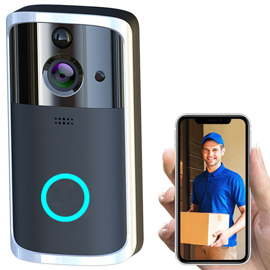 wifi video doorbell camera – hd night vision & two-way audio | sonnette vidéo wifi avec vision nocturne hd