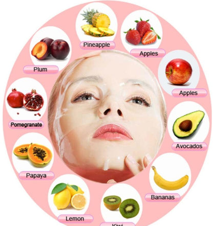 DIY Natural Face Mask Maker – Automatic Fruit & Collagen Facial Spa Machine for Home Skin Care