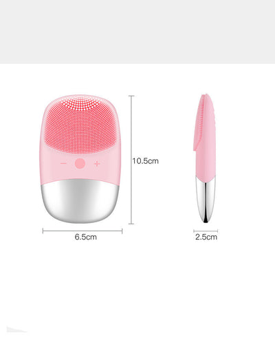 ✨ Mini Sonic Silicone Face Cleansing Brush – Deep Clean, Glow Everyday! ✨