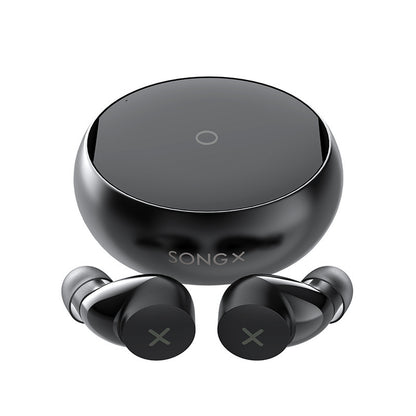 True Wireless Noise-Cancelling Earbuds – Waterproof Bluetooth Headphones with Star Loop Design