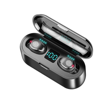 Bass One™ Wireless Sports Headphones – Waterproof Bluetooth 5.0 with Deep Bass, Noise Cancelling & 50H Battery Life