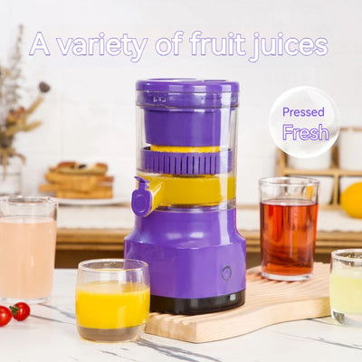 USB Rechargeable Electric Citrus Juicer – Portable Orange & Lemon Squeezer for Fresh Juice at Home or On-the-Go