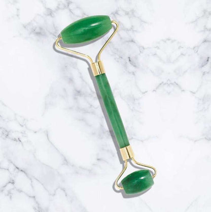 Jade Roller & Gua Sha Set – Natural Facial Massager for Anti-Ageing & Skin Glow