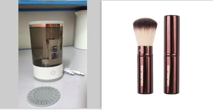 ✨ Portable Electric Makeup Brush Cleaner – USB Rechargeable & Travel-Friendly