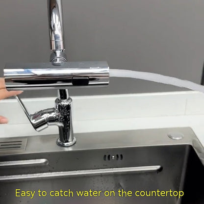 ✨ Universal 360° Rotating Kitchen Tap Nozzle – Multi-Mode Splash-Proof Waterfall Extension