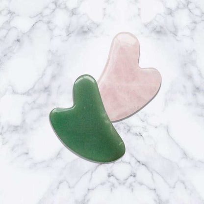 Jade Roller & Gua Sha Set – Natural Facial Massager for Anti-Ageing & Skin Glow