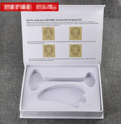 Jade Roller & Gua Sha Set – Natural Facial Massager for Anti-Ageing & Skin Glow