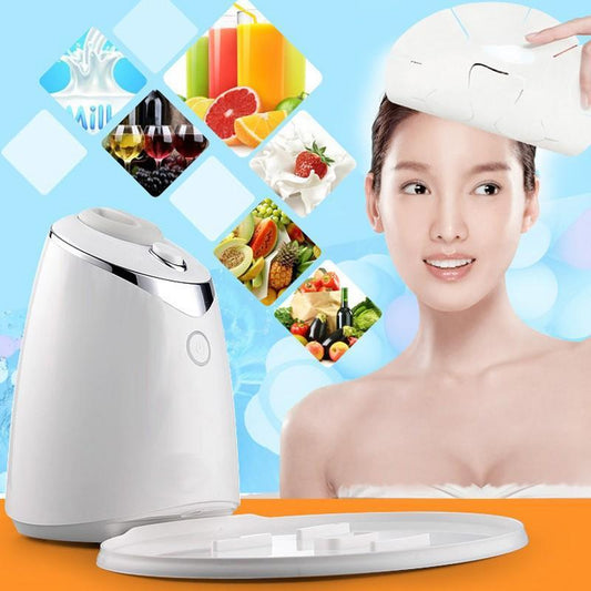 DIY Natural Face Mask Maker – Automatic Fruit & Collagen Facial Spa Machine for Home Skin Care