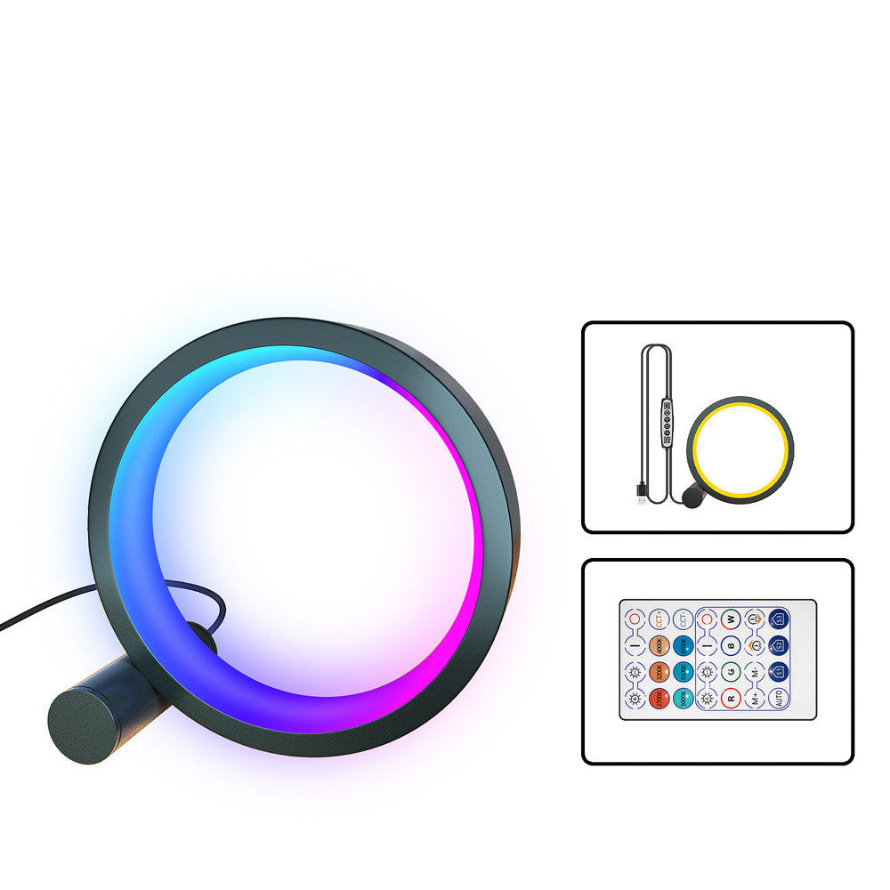 Smart LED Rhythm Night Light – APP & Music Sync Colour-Changing Atmosphere Lamp for Home & Parties