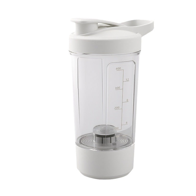 400ml Electric Protein Shaker Bottle – USB Rechargeable Mixer Cup for Shakes, Coffee & Gym Drinks
