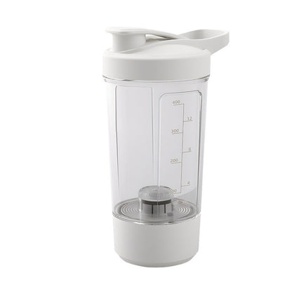 400ml Electric Protein Shaker Bottle – USB Rechargeable Mixer Cup for Shakes, Coffee & Gym Drinks