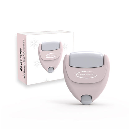 Heart-Shaped Ice Roller – Cooling Face & Eye Massager for Puffiness & Pore Care