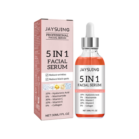 5-in-1 Vitamin C Collagen Facial Serum – Anti-Ageing, Hydrating & Brightening Skincare