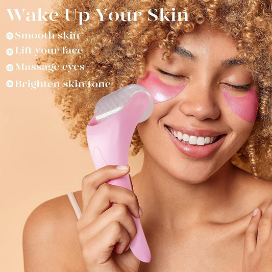 Cooling Ice Roller Massager – Pore Tightening, Puffiness & Skin Refresh Tool