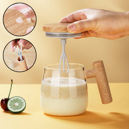 400ml Self-Stirring Coffee Mug – Automatic Mixing Cup for Coffee, Tea & Hot Drinks