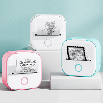 Phomemo T02 Portable Mini Bluetooth Thermal Printer – Inkless Pocket Printer for Photos, Notes & Labels