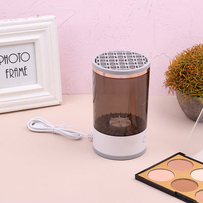 ✨ Portable Electric Makeup Brush Cleaner – USB Rechargeable & Travel-Friendly