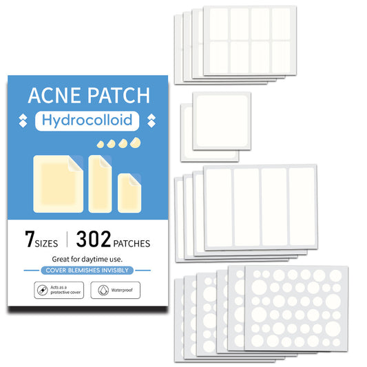 302PCS Invisible Acne Patches – Fast-Healing Spot Treatment for Clearer Skin