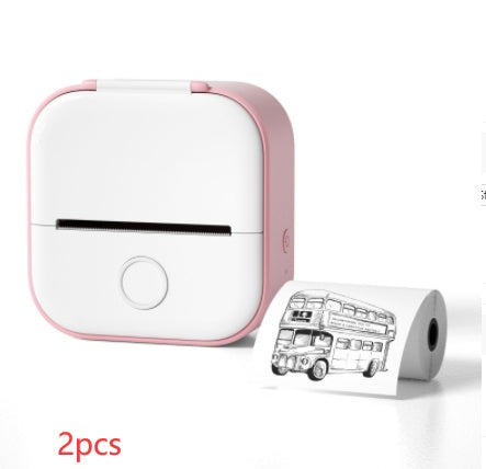 Phomemo T02 Portable Mini Bluetooth Thermal Printer – Inkless Pocket Printer for Photos, Notes & Labels