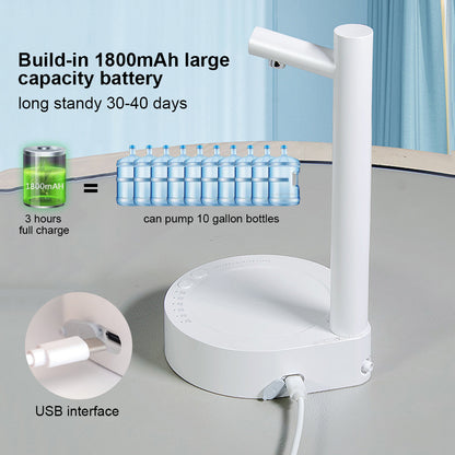 Automatic Electric Water Dispenser – USB Rechargeable Gallon Pump for Home, Office & Travel